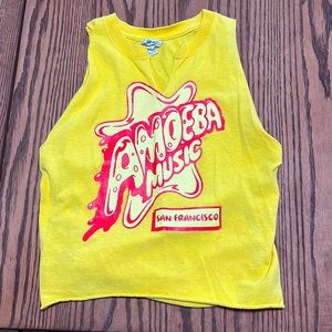 Vintage Amoeba Crop Top